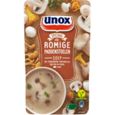 Romige Champignon soep zak unox